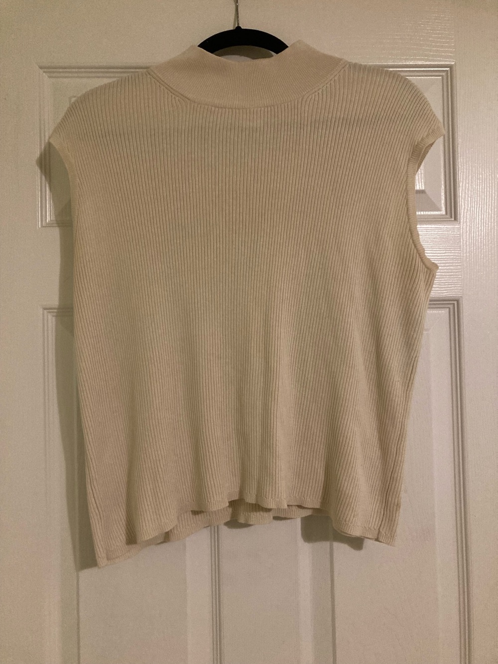 Coldwater Creek Turtleneck Sleeveless Top